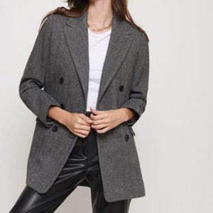 Dynamite Greenwich Double Breasted Coat NWT